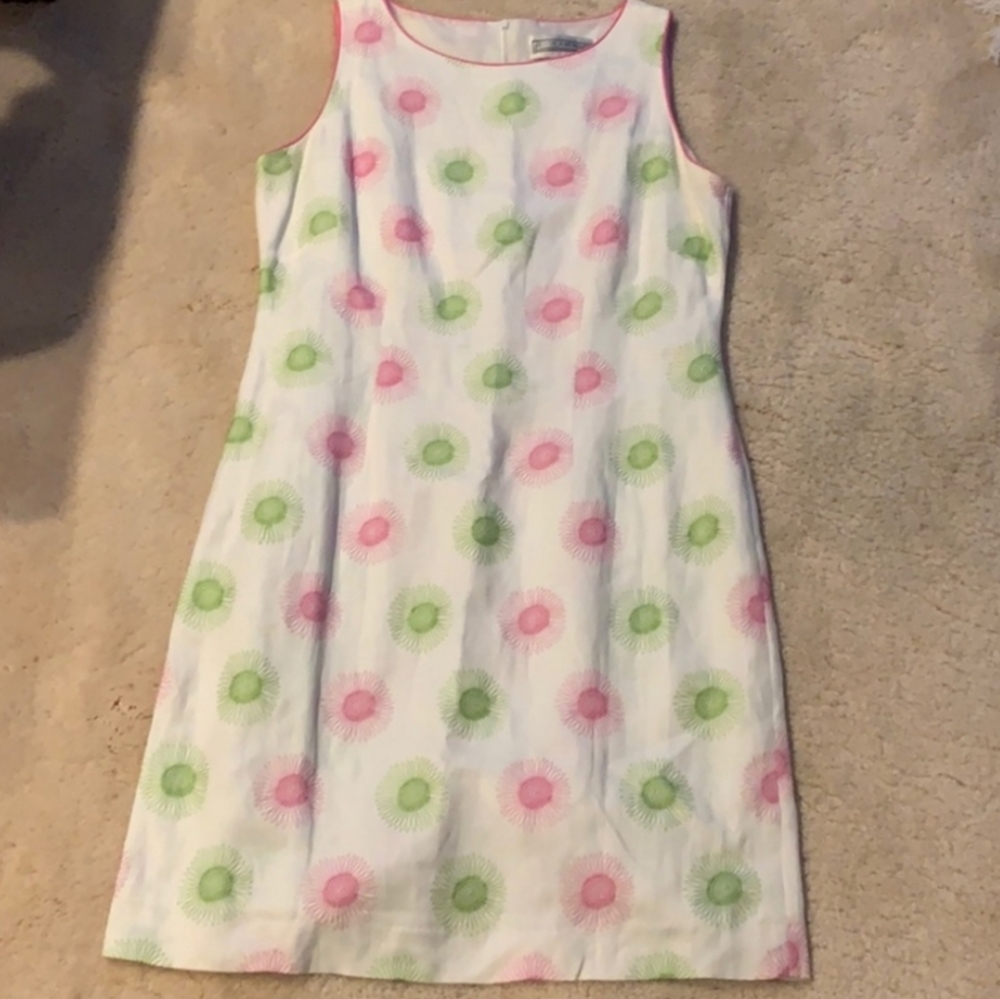 Colorful sleeveless dress